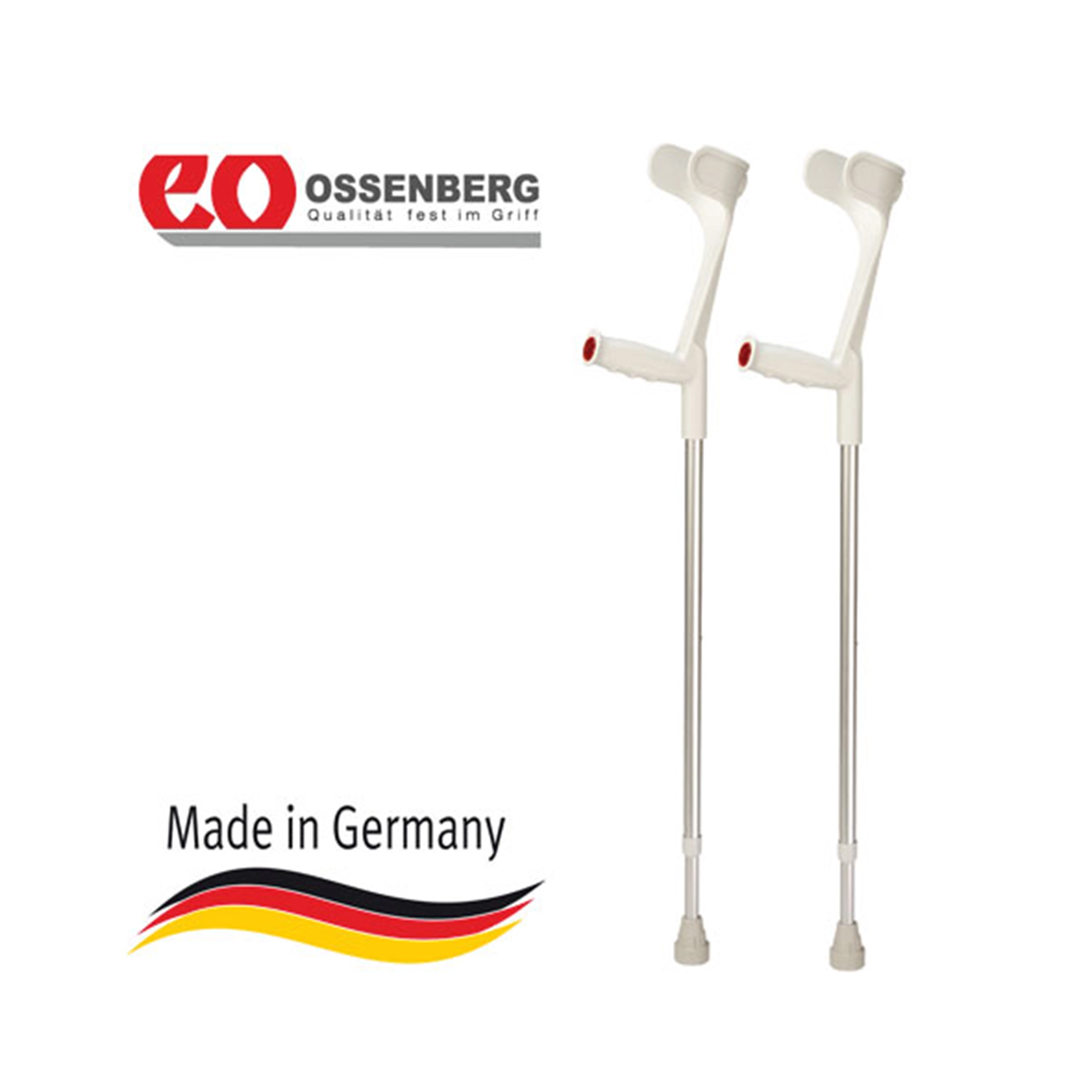 Підлокітна милиця Ossenberg Klassiker 220 DSKGr Soft сірий